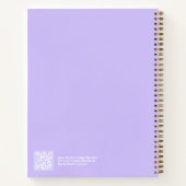Cahier de numéro d'ange Swatch Aura Violet (Dos)
