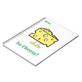 Cahier de papier à emballer Tellement Fromageux (Côté gauche)