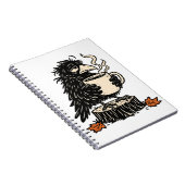 Cahier de Pause Café Corbeau Endormi (Côté Droit)