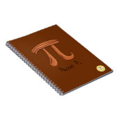 Cahier de Pecan Pi joli math Pi Day (Côté Droit)