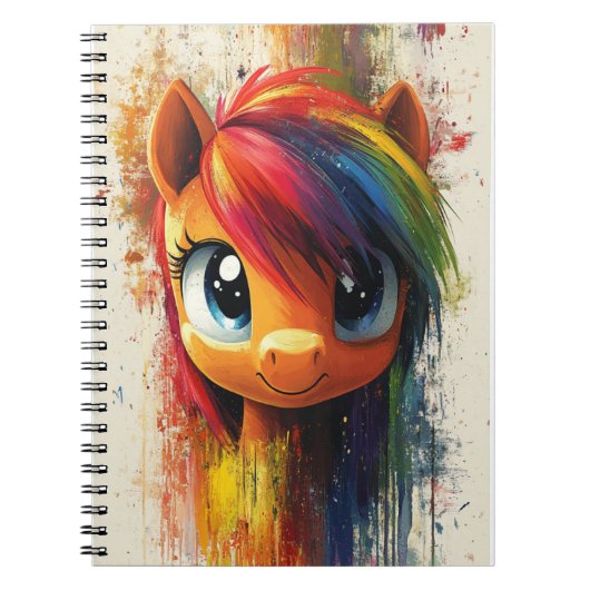 Cahier de peinture de licorne (Devant)