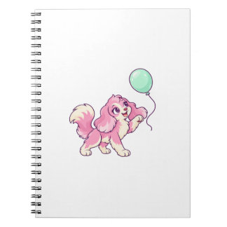 Cahier de personnage Peaches Balloon Cozy