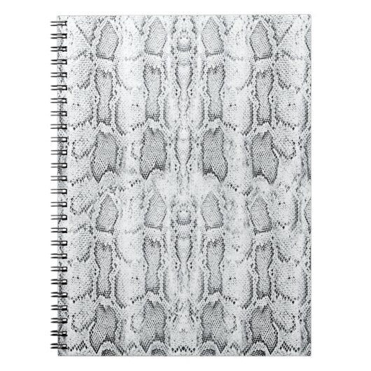 Cahier de photos à motif peau de serpent Python bl (Devant)