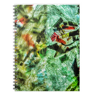 Cahier de photos abstrait spirale apaisant blanc,