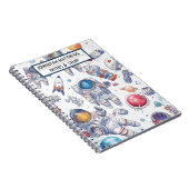 Cahier de photos de l'astronaute et de la spirale (Côté Droit)