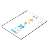 Cahier de photos d'été heureux (Côté gauche)