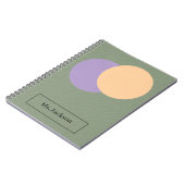 Cahier de photos en spirale (Côté gauche)