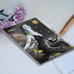 Cahier de photos en spirale de Chanteur au clair d