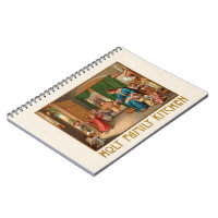 Cahier de photos en spirale de la cuisine de la Sa