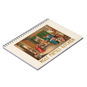 Cahier de photos en spirale de la cuisine de la Sa