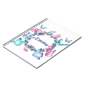 Cahier de photos en spirale pour nom de papillon