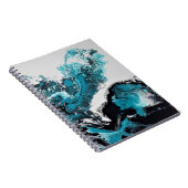 Cahier de photos spirale abstrait Vawes (Côté Droit)