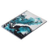 Cahier de photos spirale abstrait Vawes (Côté gauche)