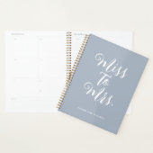 Cahier de planificateur de mariage simple moderne (Devant avec enveloppe)