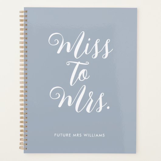 Cahier de planificateur de mariage simple moderne (Devant)