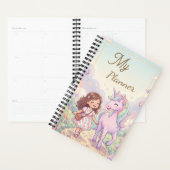 Cahier de planification d'aventure arc-en-ciel pou (Devant avec enveloppe)