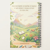 Cahier de planification d'aventure DINO pour enfan (Dos)