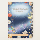 Cahier de planification d'aventure pour enfants mi (Dos)