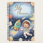 Cahier de planification d'aventure pour enfants mi (Devant)