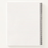 Cahier de planification de Baby Shower | Élégant N (Dos)