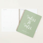 Cahier de Planification de Mariage Simple Miss to (Devant avec enveloppe)