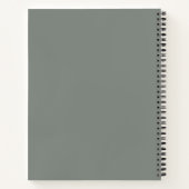 Cahier de planification des fêtes de compte à rebo (Dos)