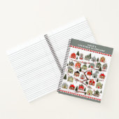 Cahier de planification des fêtes de compte à rebo (Intérieur)