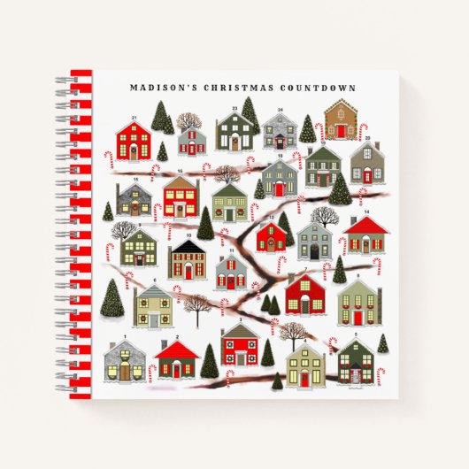 Cahier de planification des fêtes de compte à rebo (Devant)