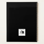 Cahier de planification en spirale Course de voitu (Dos)