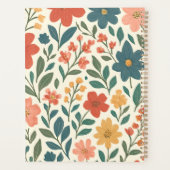 Cahier de planification floral coloré – Botanique (Dos)