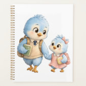 Cahier de planification hebdomadaire Carnet de not (Devant)