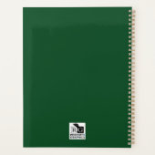 Cahier de planification mensuel non daté de chiots (Dos)