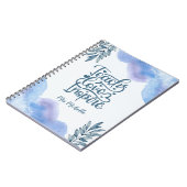 Cahier de planification pour enseignant avec citat (Côté gauche)
