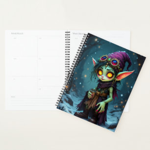 Cahier de planification spirale Lil Elfie