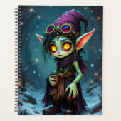 Cahier de planification spirale Lil Elfie (Devant)