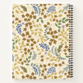 Cahier de plans de mariage à thème d'automne (Dos)