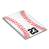 Cahier de points de baseball et numéro de maillot (Côté Droit)