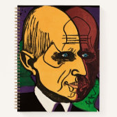 Cahier de portrait expressionniste Kirchner (Devant)