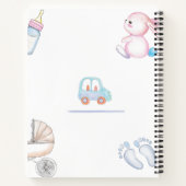 Cahier de première année pour bébé – Un carnet dou (Dos)
