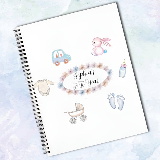 Cahier de première année pour bébé – Un carnet dou