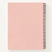 Cahier de prière floral (Dos)