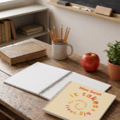 Cahier de professeur à citation en spirale - Perso