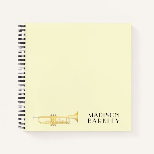 Cahier de professeur de groupe de musicien de trom (Devant)