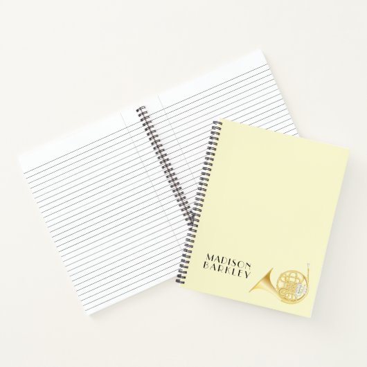 Cahier de professeur de groupe de musiciens de cor (Intérieur)