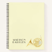 Cahier de professeur de groupe de musiciens de cor (Devant)