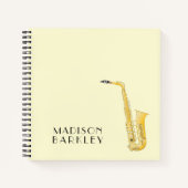 Cahier de professeur de groupe de musique saxophon (Devant)