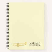 Cahier de professeur de musique de trompette (Devant)