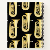Cahier de professeur de musique pour tuba (Dos)