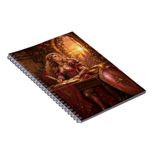 Cahier de quête de fantasy Lady Rosaline Brightshi (Côté Droit)