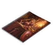 Cahier de quête de fantasy Lady Rosaline Brightshi (Côté gauche)